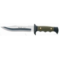 NEW MUELA MILITARY HUNTING FISHING KNIFE | GREEN HANDLE