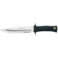 MUELA SCORPION 18W HUNTING FISHING KNIFE | BLACK RUBBER HANDLE