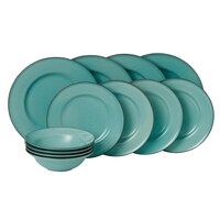 Royal Doulton Gordon Ramsay Union Street Cafe Blue 12pc Dinner Set | Set of 12