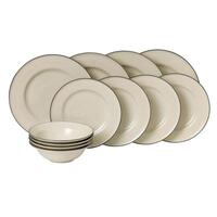 Royal Doulton Gordon Ramsay Union Street Cafe Cream 12pc Dinner Set | Set of 12