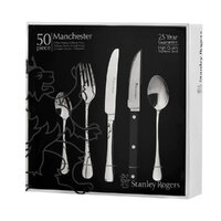 STANLEY ROGERS 50 Piece Stainless Steel MANCHESTER 50pc Cutlery Set