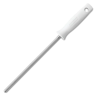 Wusthof 23cm Classic Honing Sharpening Steel Knife Sharpener | White