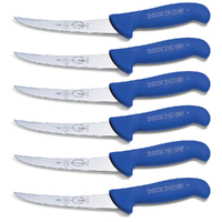 F Dick Ergogrip 6" / 15cm Curved Flexible Boning Knife 8298115 | Set of 6