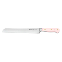 Wusthof Classic Double Serrated Bread 23cm Knife | Pink Himalayan Salt