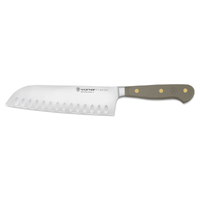 Wusthof Classic Santoku with Hollow Edge 17cm Knife | Velvet Oyster