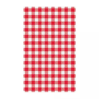 Moda 310×190mm Gingham Red Greaseproof Paper Pack of 200