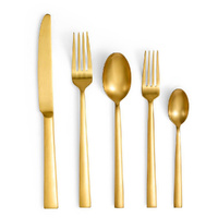 Verg Wang Wedgewood 20pc Lunar Gold Cutlery Set 20 Piece