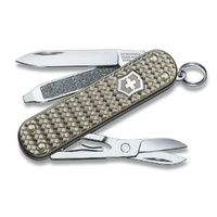 Victorinox Swiss Army Classic SD Precious Alox Pocket Knife | Grey