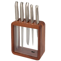 Furi Pro Vault 6pc Knife Block Set 6 Piece | Japanese Stainless Steel