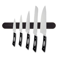 Scanpan Classic 6 Piece Magnetic Knife Set 6pc | Wall Mounted