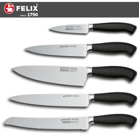 Felix Solingen Platinum 5 piece Knife Set Paring Universal Chef Carving Bread 5pc German