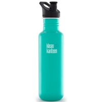 KLEAN KANTEEN CLASSIC 27oz 800ml SEA CREST AQUA BPA Free Water Bottle