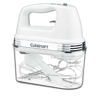 CUISINART POWER ADVANTAGE 9 SPEED HAND MIXER WITH STORAGE CASE WHITE 46240