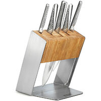 Global Knives Katana 6 Piece Knife Block Set 6pc 