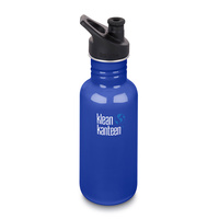 KLEAN KANTEEN 18oz 532ml Classic COASTAL WATERS Blue Water Bottle BPA Free