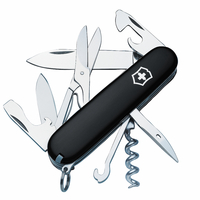 New Victorinox Swiss Army Climber Black Pocket Knife | 14 Functions