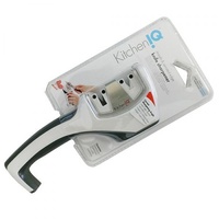 New KITCHEN IQ Straight Pull Thru Ceramic Knife Sharpener Serrated Straight