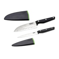 Wiltshire Staysharp Duo Triple Rivet 2pc Utility Santoku Knife Set 41607