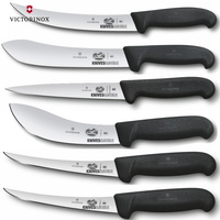 New VICTORINOX 6 piece 6pc Butcher Knife Set Filleting Skinning Boning Breaking Save