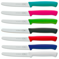 F DICK FDICK Micro Serrated Utility Steak Knives Knife Tomato COLOURFUL X 6