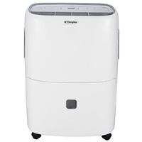 NEW DIMPLEX PORTABLE DEHUMIDIFIER 35L WITH ELECTRONIC CONTROLS DISPLAY GDDE35E