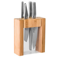 Global Teikoku Ikasu V 5 Piece Knife Block Set 5pc Made in Japan