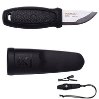 Morakniv Eldris Neck Pocket Outdoor Knife W/ Fire Starter Kit | Black YKM12629