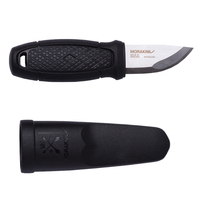 MORAKNIV ELDRIS POCKET NECK OUTDOOR KNIFE & SHEATH BLACK SWEDEN