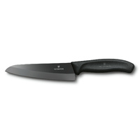 NEW VICTORINOX BLACK CERAMIC 12CM UTILITY PARING KNIFE 7.2033.12G SAVE!