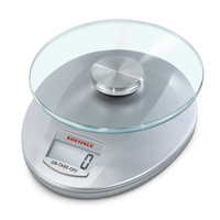 Soehnle Roma Digital Kitchen Scale Silver | 5kg Capacity 65856