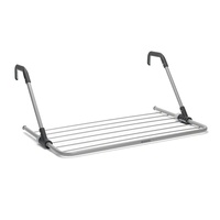 BRABANTIA 4.5M Hanging Drying Rack Airer Laundry Foldable Clothes Grey