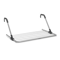 BRABANTIA 4.5M HANGING DRYING RACK AIRER LAUNDRY FOLDABLE CLOTHES GREY