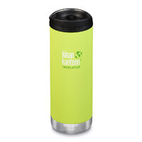 KLEAN KANTEEN 16oz 473ml Insulated TKWIDE LIME JUICY PEAR W/ Cafe Cap Water Bottle