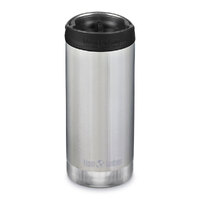KLEAN KANTEEN 12oz 355ml Insulated TKWIDE STAINLESS W/ Cafe Cap Water Bottle