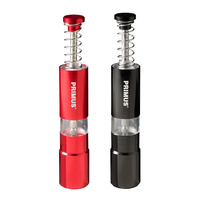 NEW PRIMUS SALT AND PEPPER MILL ALUMINIUM 2 PACK 