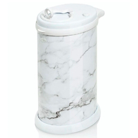 NEW UBBI NEWBORN BABY NAPPY DIAPER PAIL BIN - MARBLE COLOUR ECO FRIENDLY