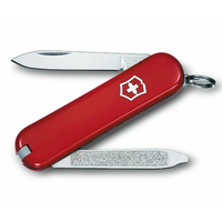 Victorinox Swiss Army Knife Classic Red Vintage Escort - 6 Functions 