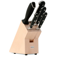 Wusthof Essential Classic Knife Block Set 6pc | Made in Germany