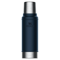 New STANLEY CLASSIC 25oz 750ml Vacuum Insulated NIGHTFALL BLUE Flask Thermos Bottle