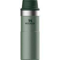 New STANLEY CLASSIC 473ml 16oz Insulated GREEN Trigger Action Travel Mug