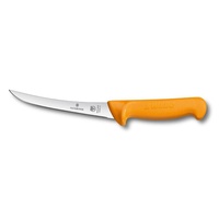 VICTORIONOX SWIBO CURVED BONING KNIFE 5" / 16CM  5.8405.13 BUTCHER HUNTER