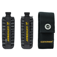 LEATHERMAN BIT KIT MULTI-TOOL + NYLON POUCH SKELETOOL WAVE CHARGE