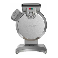 NEW CUISINART VERTICAL ELECTRIC WAFFLE MAKER | SILVER  