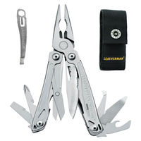 Leatherman Wingman Stainless Multi-Tool & Nylon Sheath & Pocket Clip