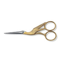 VICTORINOX STORK EMBROIDERY SCISSORS GOLDPLATED 12CM "FREE POSTAGE" 8.1040.12