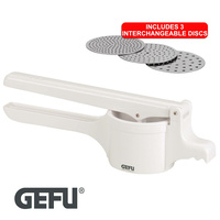 Gefu Presco Potato & Spaetzle Ricer Press Strainer Masher | 3 Disks