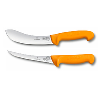 Swibo 2pc Butcher Skinning 5.8427.15 and Boning 5.8405.16 Knife Set