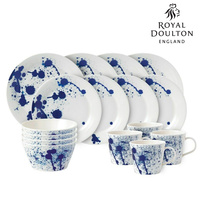 Royal Doulton 16pc Dinner Set of 16 - Pacific Splash