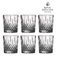 New Royal Doulton Earlswood Crystalline Whiskey Tumbler 275ml | Set of 6
