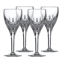 Royal Doulton Highclere Premium Crystal Wine Glass 220ml -  Set Of 4 Glasses